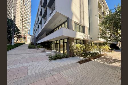 Fachada  de kitnet/studio à venda com 1 quarto, 26m² em Itaim Bibi, São Paulo