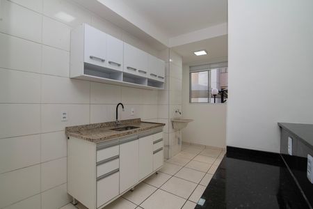 Cozinha de apartamento para alugar com 2 quartos, 54m² em Jardim das Colinas, Hortolândia