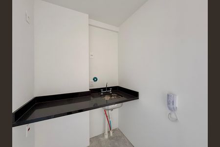 Cozinha  de kitnet/studio à venda com 1 quarto, 25m² em Itaim Bibi, São Paulo