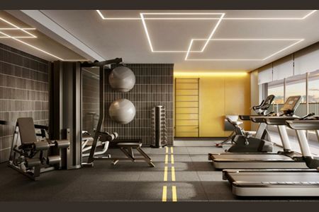 Studio à venda com 25m², 1 quarto e sem vaga Studio à venda com 25m², 1 quarto e sem vagaAcademia