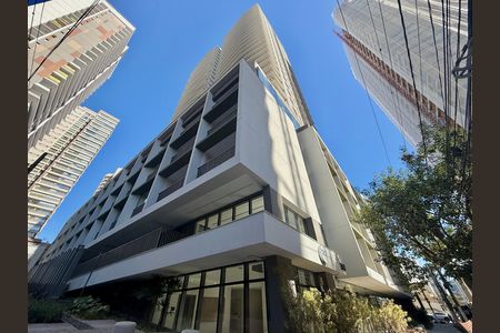 Fachada  de kitnet/studio à venda com 1 quarto, 25m² em Itaim Bibi, São Paulo