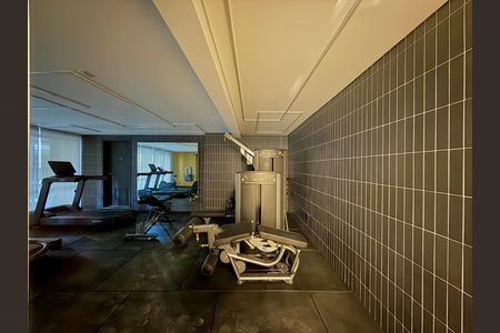 Studio para alugar com 26m², 1 quarto e sem vaga Studio para alugar com 26m², 1 quarto e sem vagaAcademia