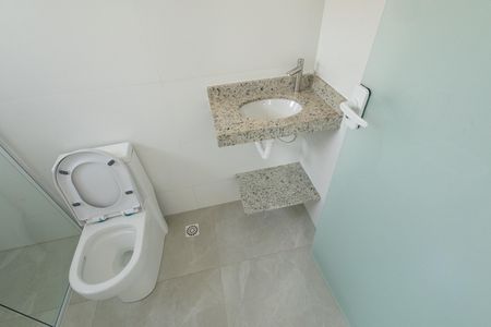 Banheiro de kitnet/studio para alugar com 1 quarto, 24m² em Jardim Satélite, São José dos Campos