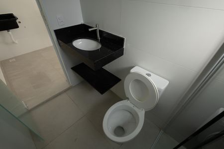 Banheiro de kitnet/studio para alugar com 1 quarto, 18m² em Jardim Satélite, São José dos Campos