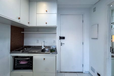 Cozinha de apartamento para alugar com 1 quarto, 33m² em Belenzinho, São Paulo