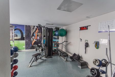 Área comum - Academia de apartamento para alugar com 3 quartos, 103m² em Santo Agostinho, Belo Horizonte
