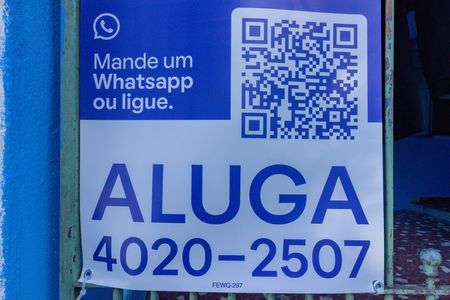 Casa para alugar com 50m², 1 quarto e sem vaga Casa para alugar com 50m², 1 quarto e sem vagaPlaca