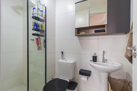 Banheiro de apartamento à venda com 1 quarto, 28m² em Belenzinho, São Paulo