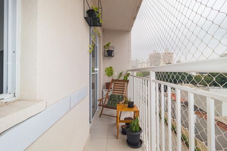 Varanda de apartamento à venda com 1 quarto, 28m² em Belenzinho, São Paulo