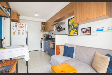 Sala de apartamento à venda com 1 quarto, 28m² em Belenzinho, São Paulo