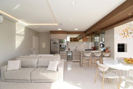 Apartamento à venda com 93m², 3 quartos e 2 vagasSala e Cozinha