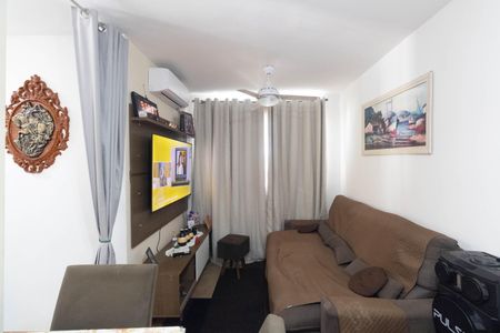 Sala de apartamento para alugar com 2 quartos, 40m² em Campo Grande, Rio de Janeiro