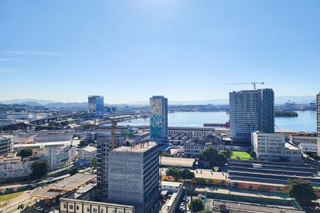 Vista da Suíte de apartamento para alugar com 2 quartos, 54m² em Santo Cristo, Rio de Janeiro