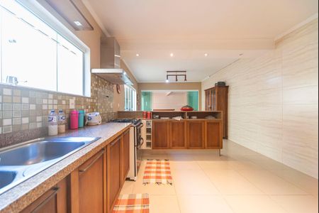 Cozinha de casa à venda com 5 quartos, 380m² em Vila Valparaíso, Santo André