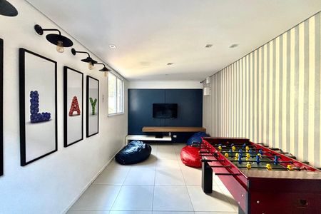 Apartamento à venda com 43m², 2 quartos e 1 vagaSala de jogos 