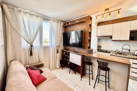 Sala de apartamento à venda com 2 quartos, 43m² em Vila Cosmopolita, São Paulo