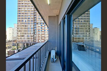Studio à venda com 23m², 1 quarto e sem vagaVaranda