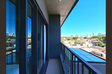 Studio à venda com 23m², 1 quarto e sem vagaVaranda
