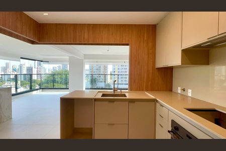 Cozinha de apartamento para alugar com 4 quartos, 163m² em Pinheiros, São Paulo
