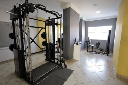 Apartamento para alugar com 55m², 2 quartos e 1 vaga Apartamento para alugar com 55m², 2 quartos e 1 vagaÁrea comum - Academia