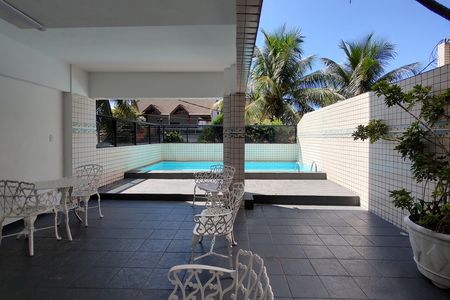 Área comum - Piscina de apartamento para alugar com 1 quarto, 50m² em Vila Tupi, Praia Grande