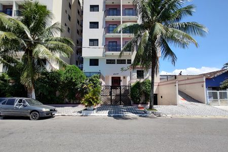 Vista da Rua  de apartamento para alugar com 1 quarto, 50m² em Vila Tupi, Praia Grande