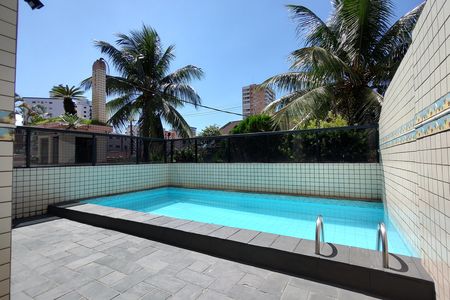 Área comum - Piscina de apartamento para alugar com 1 quarto, 50m² em Vila Tupi, Praia Grande