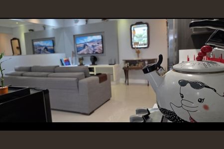 Sala de apartamento para alugar com 3 quartos, 99m² em Campeche, Florianópolis