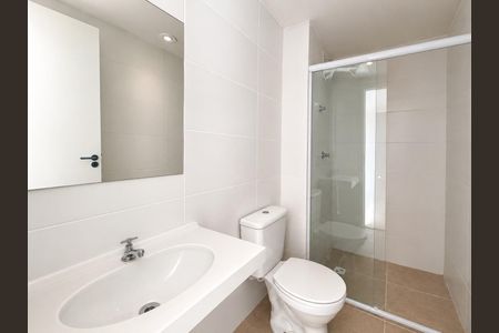 Banheiro de apartamento para alugar com 2 quartos, 40m² em Jardim Boa Vista (zona Oeste), Osasco