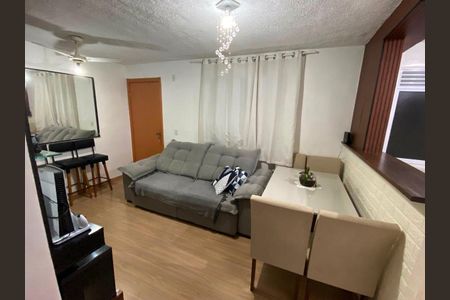 Sala de apartamento para alugar com 2 quartos, 44m² em São José, Canoas