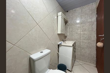 Casa para alugar com 100m², 3 quartos e sem vagaBanheiro suíte 