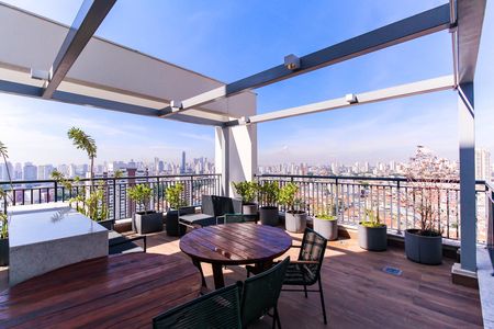 Área comum - Churrasqueira de apartamento para alugar com 2 quartos, 50m² em Quarta Parada, São Paulo