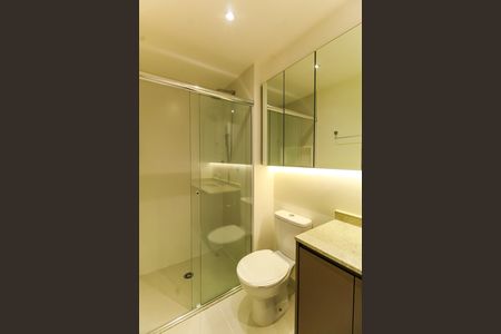 Banheiro de apartamento para alugar com 2 quartos, 50m² em Quarta Parada, São Paulo