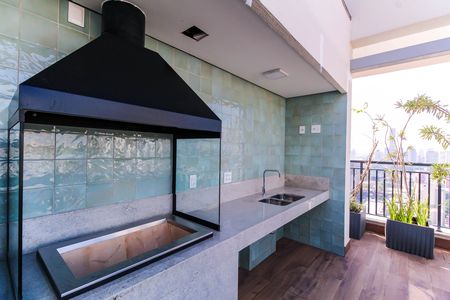 Área comum - Churrasqueira de apartamento para alugar com 2 quartos, 50m² em Quarta Parada, São Paulo