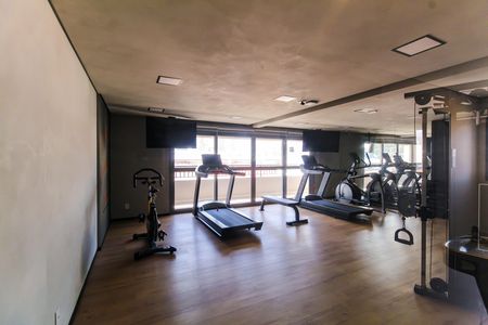 Área comum - Academia de apartamento para alugar com 2 quartos, 50m² em Quarta Parada, São Paulo