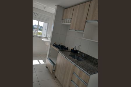 Cozinha de apartamento para alugar com 2 quartos, 82m² em Passo do Feijó, Porto Alegre