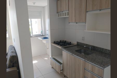 Cozinha de apartamento para alugar com 2 quartos, 82m² em Passo do Feijó, Porto Alegre
