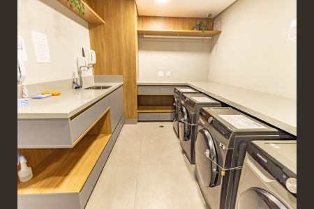 Área comum - Lavanderia de apartamento à venda com 1 quarto, 21m² em Belenzinho, São Paulo