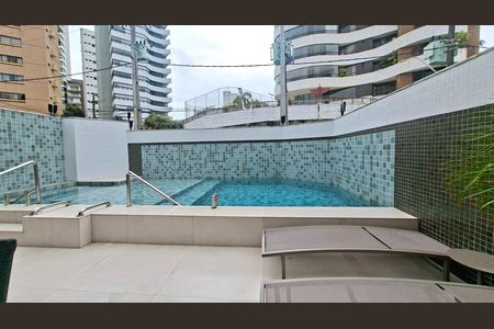 Área comum - Piscina de apartamento para alugar com 1 quarto, 50m² em Graça, Salvador