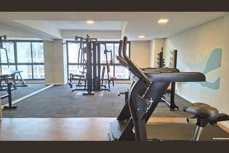 Apartamento para alugar com 50m², 1 quarto e 1 vaga Apartamento para alugar com 50m², 1 quarto e 1 vagaÁrea comum - Academia