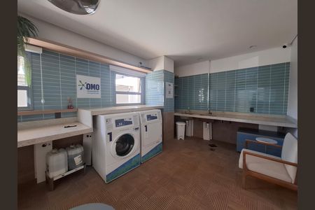 Área comum lavanderia de apartamento para alugar com 1 quarto, 50m² em Alto da Boa Vista, Ribeirão Preto