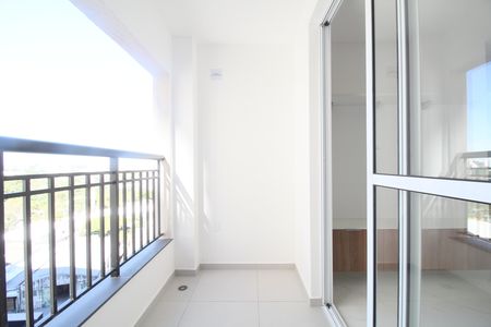Varanda da Sala de apartamento para alugar com 1 quarto, 35m² em Jardim Vazani, São Paulo