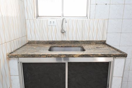 Cozinha  de apartamento para alugar com 2 quartos, 45m² em Conjunto Habitacional Juscelino Kubitschek, São Paulo