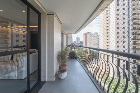 Varanda de apartamento à venda com 3 quartos, 142m² em Santo Amaro, São Paulo