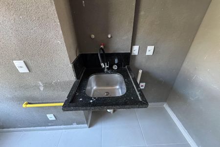 Sacada e área de serviço de apartamento à venda com 2 quartos, 92m² em Paulicéia, São Bernardo do Campo