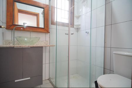 banheiro  de casa para alugar com 1 quarto, 50m² em Arroio da Manteiga, São Leopoldo