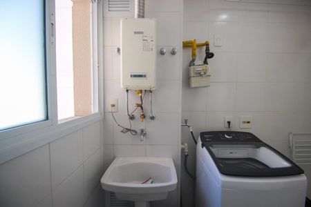 Apartamento à venda com 107m², 3 quartos e 2 vagasVista da Área de Serviço