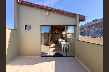 Varanda  de casa à venda com 2 quartos, 150m² em Vila Progresso, Santo André