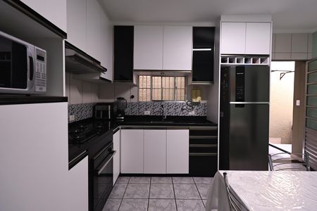 Cozinha de casa à venda com 2 quartos, 150m² em Vila Progresso, Santo André