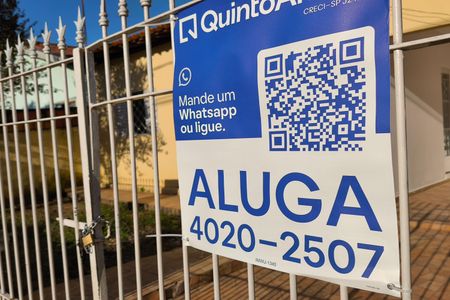 Casa para alugar com 120m², 2 quartos e 1 vaga Casa para alugar com 120m², 2 quartos e 1 vagaPLACA INSTALADA NA FACHADA